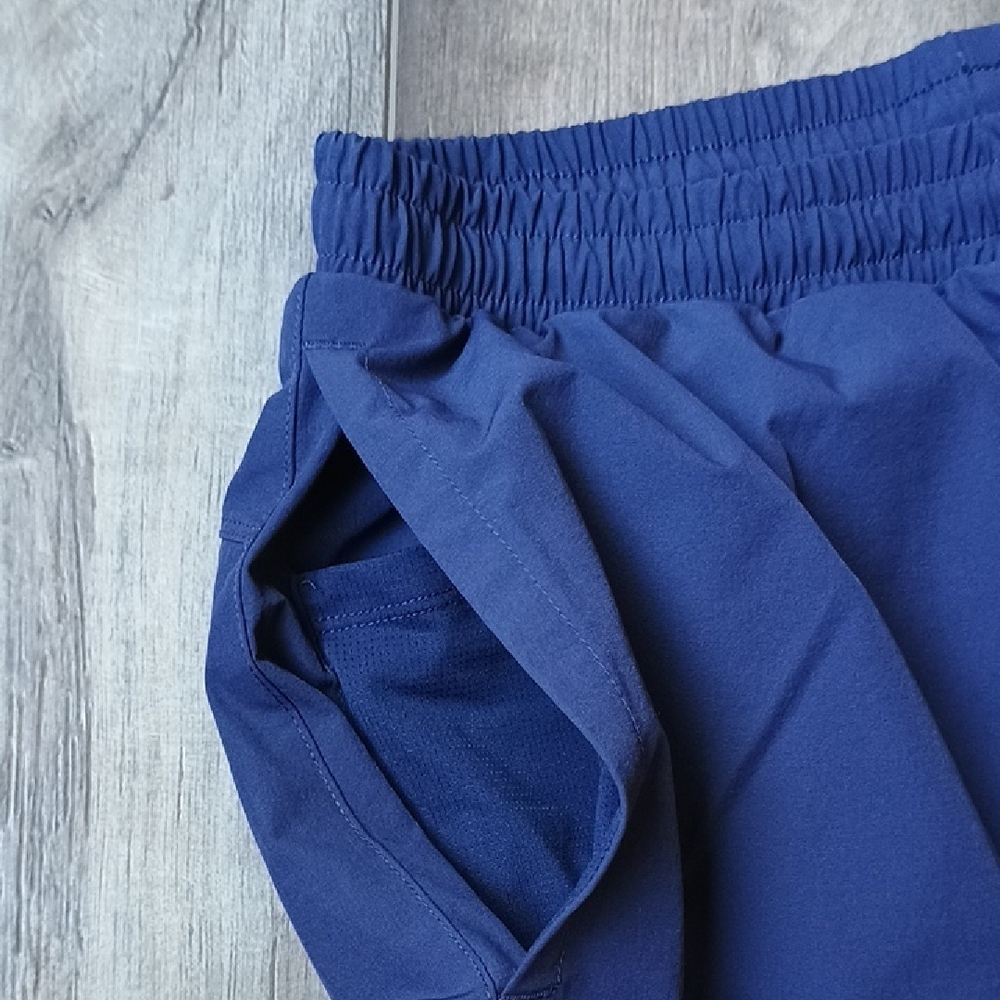 Fabletics Deep Blue Performance Shorts - Picture 6 of 14